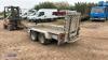 IFOR WILLIAMS 2.7t twin axle plant trailer (3403749) - 3