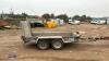 IFOR WILLIAMS 2.7t twin axle plant trailer (3403749) - 6