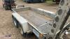 IFOR WILLIAMS 2.7t twin axle plant trailer (3403749) - 17