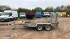 IFOR WILLIAMS 3.5t twin axle plant trailer (3412243) - 2