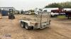 IFOR WILLIAMS 3.5t twin axle plant trailer (3386200) - 3