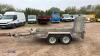 IFOR WILLIAMS 2.7t twin axle plant trailer (3387747) - 2