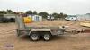 IFOR WILLIAMS 2.7t twin axle plant trailer (3387747) - 6