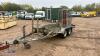 INDESPENSION 2.7t twin axle plant trailer (331985)