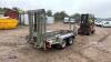 INDESPENSION 2.7t twin axle plant trailer (331985) - 5