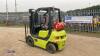 CLARK 1.5t gas driven forklift truck (s/n 70600033) with duplex mast & side-shift - 3