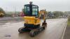 2022 SANY SY26U rubber tracked excavator with bucket, blade, piped & Q/hitch (s/n5110024N3P10246 - 5