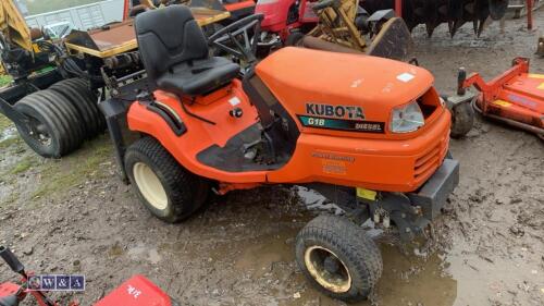 2003 KUBOTA G18 diesel lawn tractor (s/n 22964)