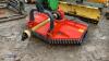 MNV AGRO chain rotary topper / scrub mulcher, 1.7m working width, Pto shaft - 2