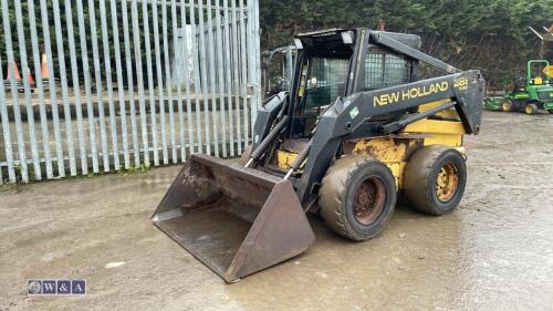 NEW HOLLAND LX885 turbo skidsteer