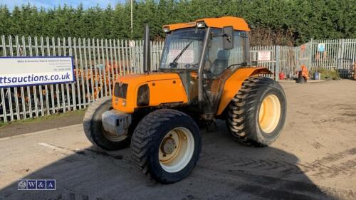 RENAULT PALES 210 4wd tractor, Deutz air cooled engine, 2 x spool valves, manual F/R shuttle, (SF54 NBL)