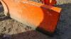 5ft Snow plough c/w hydraulic lift ram - 4