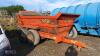 HERBST 14T twin axle dump trailer c/w hyd rear door & hyd brakes (s/n WP1381004031035A)