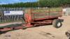 Single axle high lift dropside trailer c/w grain shoot