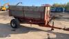 Single axle high lift dropside trailer c/w grain shoot - 5