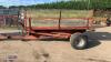 Single axle high lift dropside trailer c/w grain shoot - 11