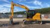 2019 JCB 140XLC steel tracked excavator (s/n 2705130) with 3 buckets, piped & Q/hitch - 2