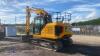 2019 JCB 140XLC steel tracked excavator (s/n 2705130) with 3 buckets, piped & Q/hitch - 3