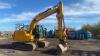 2019 JCB 140XLC steel tracked excavator (s/n 2705130) with 3 buckets, piped & Q/hitch - 7