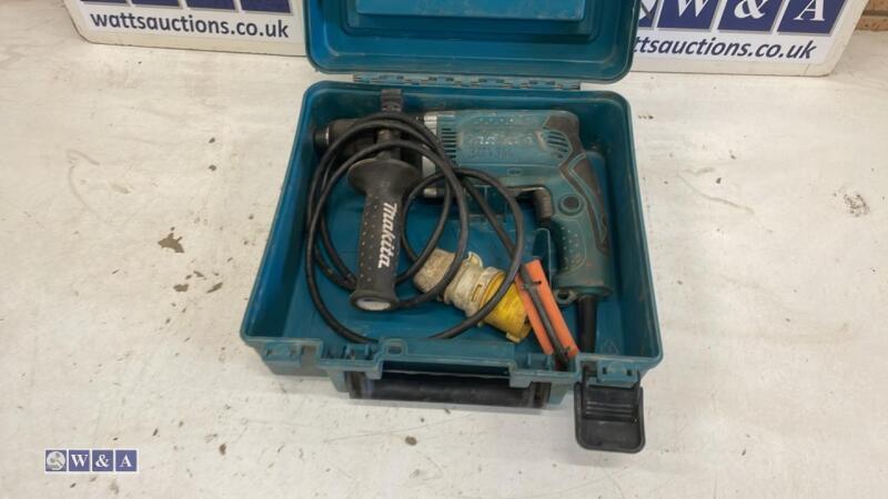 MAKITA 110v hammer drill c/w case