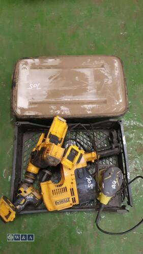 DEWALT power tools & 110v light