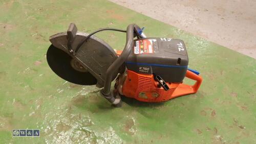 HUSQVARNA 760 petrol stone saw