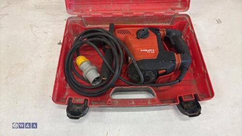 HILTI TE30 110v breaker c/w case