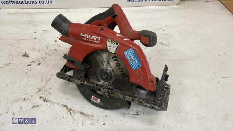 HILTI SC70 cordless saw