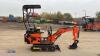 2024 HUAWAI HE10B rubber tracked excavator (s/n 24040064) with bucket, blade & piped - 6