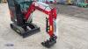 2024 CAPTOK CK10C rubber tracked excavator (s/n 24072006) with thumb, bucket, blade, piped & cab - 10