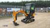 2024 CAPTOK CK10C rubber tracked excavator (s/n 240406) with thumb, bucket, blade, piped & cab