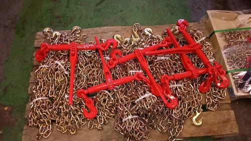 GREATBEAR 5 x ratchet binders & 10 x chains