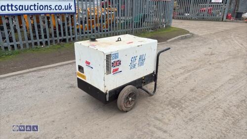 STEPHILL 6kva diesel driven generator