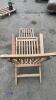 Teak steamer chair - 3