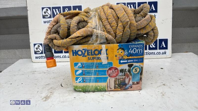 2 x HOZELOCK SUPERHOZE 30m hose pipes