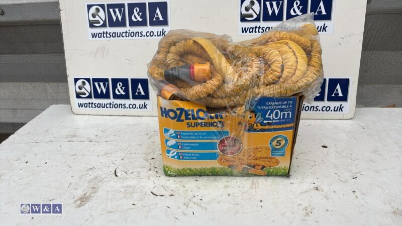 2 x HOZELOCK SUPERHOZE 30m hose pipes