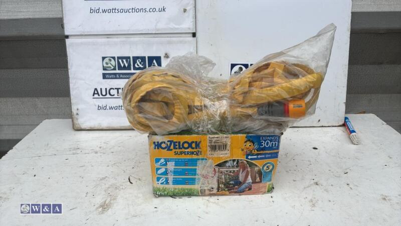 2 x HOZELOCK SUPERHOZE 40m hose pipes