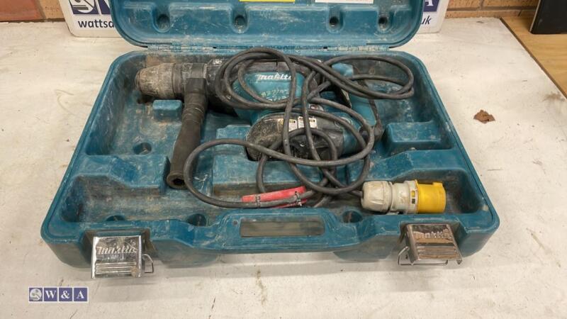 MAKITA HR3541 110v SDS breaker c/w case