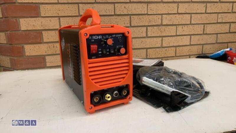 ROHR HP250PP 240v tig welder (unused)