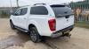 2017 NISSAN NAVARA TEKNA dci pick-up (YA17 YTM) with full leather, rear privacy glass & Truckman canopy (MoT 5th June 2025)(V5, MoT & other history in office) - 3