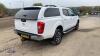 2017 NISSAN NAVARA TEKNA dci pick-up (YA17 YTM) with full leather, rear privacy glass & Truckman canopy (MoT 5th June 2025)(V5, MoT & other history in office) - 5