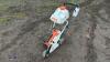 STIHL road saw trolley c/w dust suppression bottle - 2