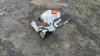 STIHL road saw trolley c/w dust suppression bottle - 3