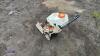 STIHL road saw trolley c/w dust suppression bottle - 3