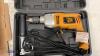 JCB 240v drill c/w case - 2