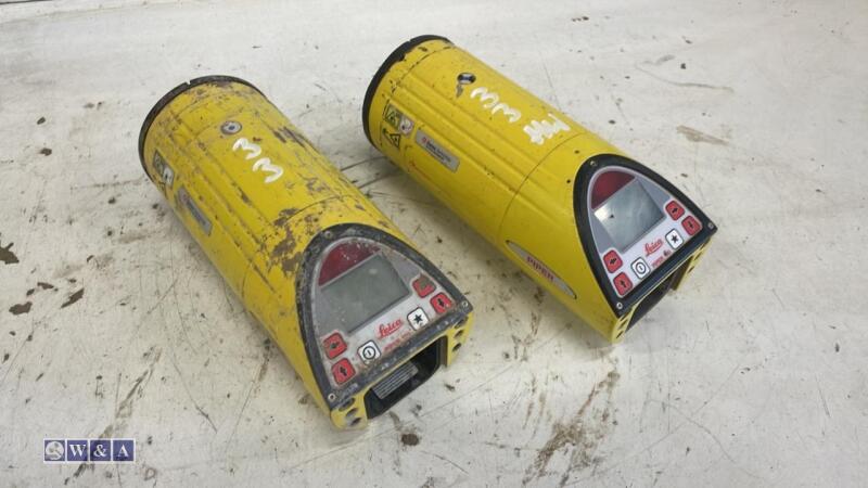 2 x LEICA pipe lasers