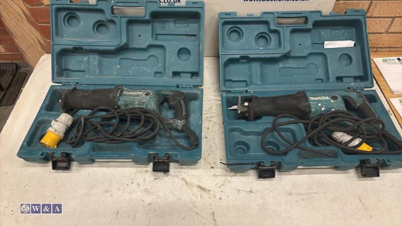 2 x MAKITA reciprocating saws