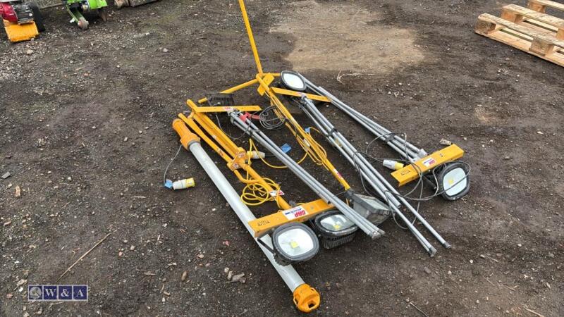 Pallet of DEFENDER 110v worklights