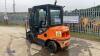 2012 DOOSAN PRO5 30 3t diesel forklift (s/n 124012069) with triple free lift mast & side shift - 3