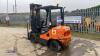 2012 DOOSAN PRO5 30 3t diesel forklift (s/n 124013645) with triple free lift mast & side shift - 3